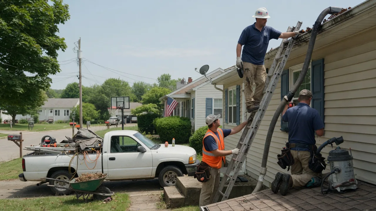 Gutter Installation in Brinkhaven, OH near me